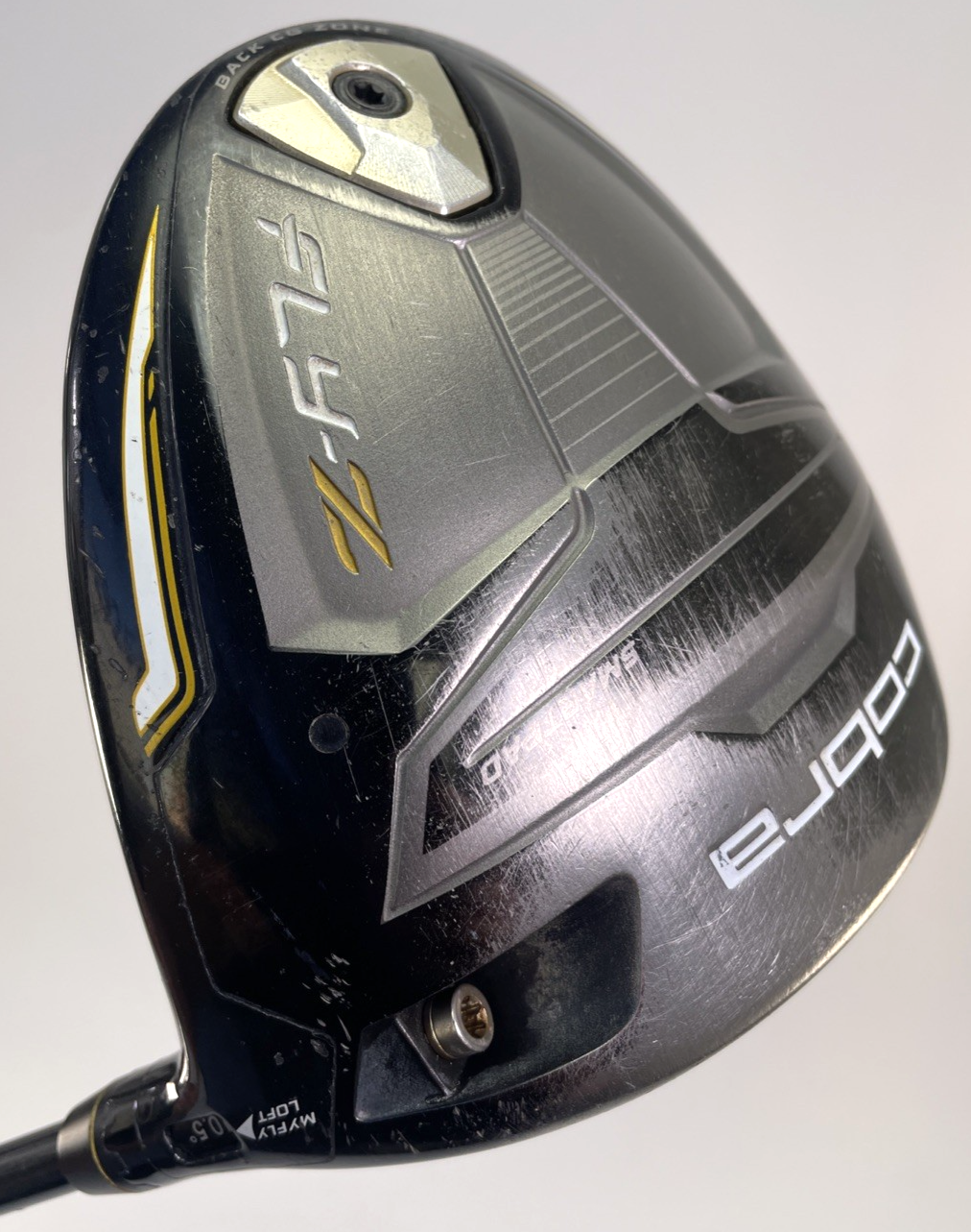 Cobra Golf Fly-Z White 10.5° Driver VTC-Sp Regular Flex 60g GP CP2 Pro Grip
