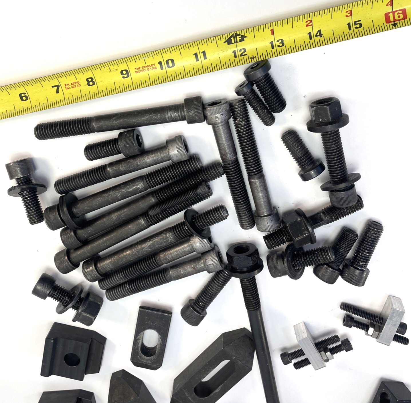 Machinist Tool Clamp Straps Socket Head Strap Screw Mixed Lot Assorted Pieces