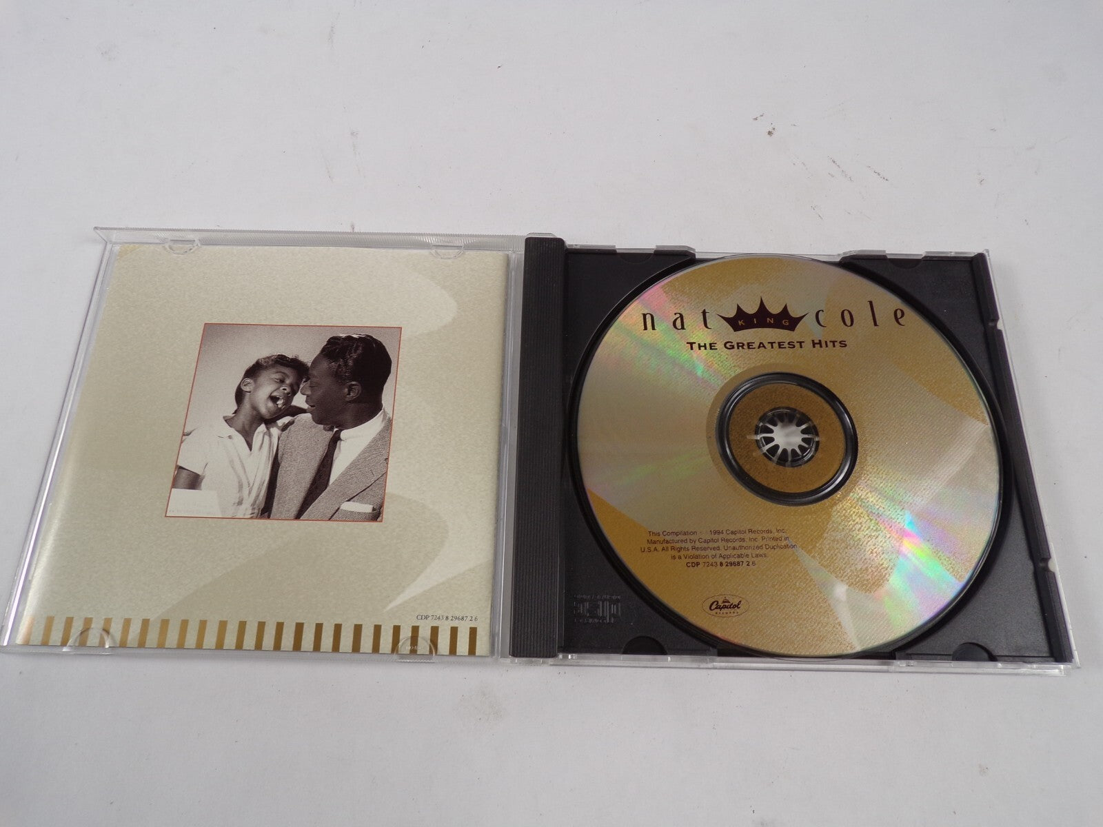 The Greatest Hits Nat Cole Orange Colored Sky(M.DeLugg/W.Stein) Smile CD#39