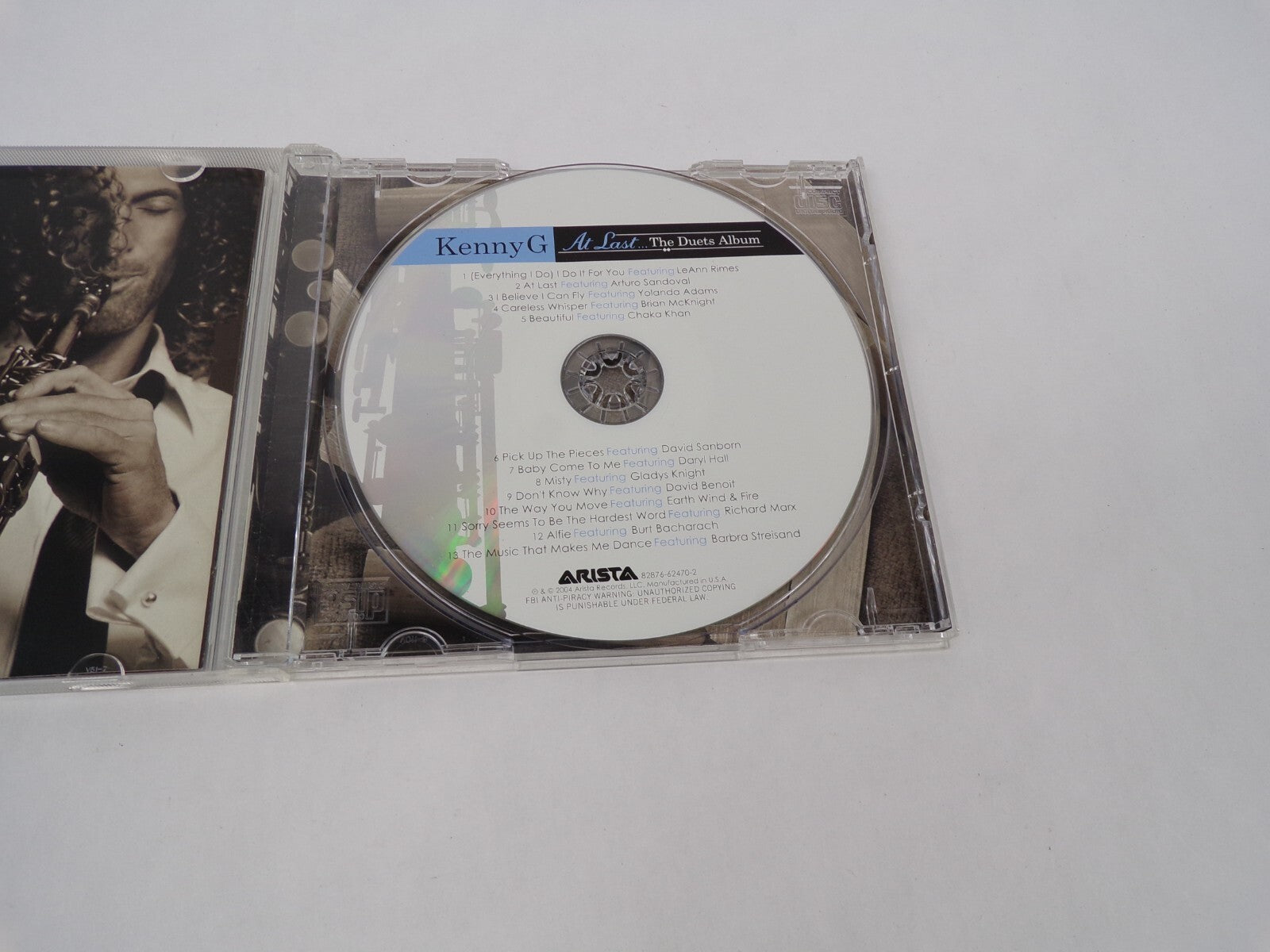 Kenny At Last Dont Know Why I believe I Can Fly Beautiful Misty Baby Come CD#63