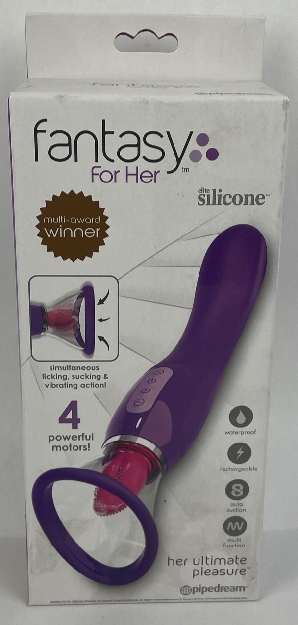 Fantasy For Her Silicone Clit Stimulator Sucking And Vibrating * Award Winner