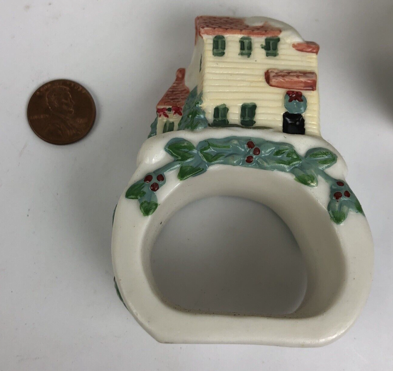 PFALTZGRAFF Holiday Season Set of 8 Napkin / Serviette Rings Christmas Winter