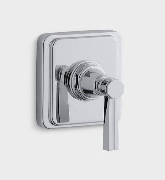 Kohler Pinstripe K-T13174-4B-CP polished chrome volume control shower faucet trim lever handle