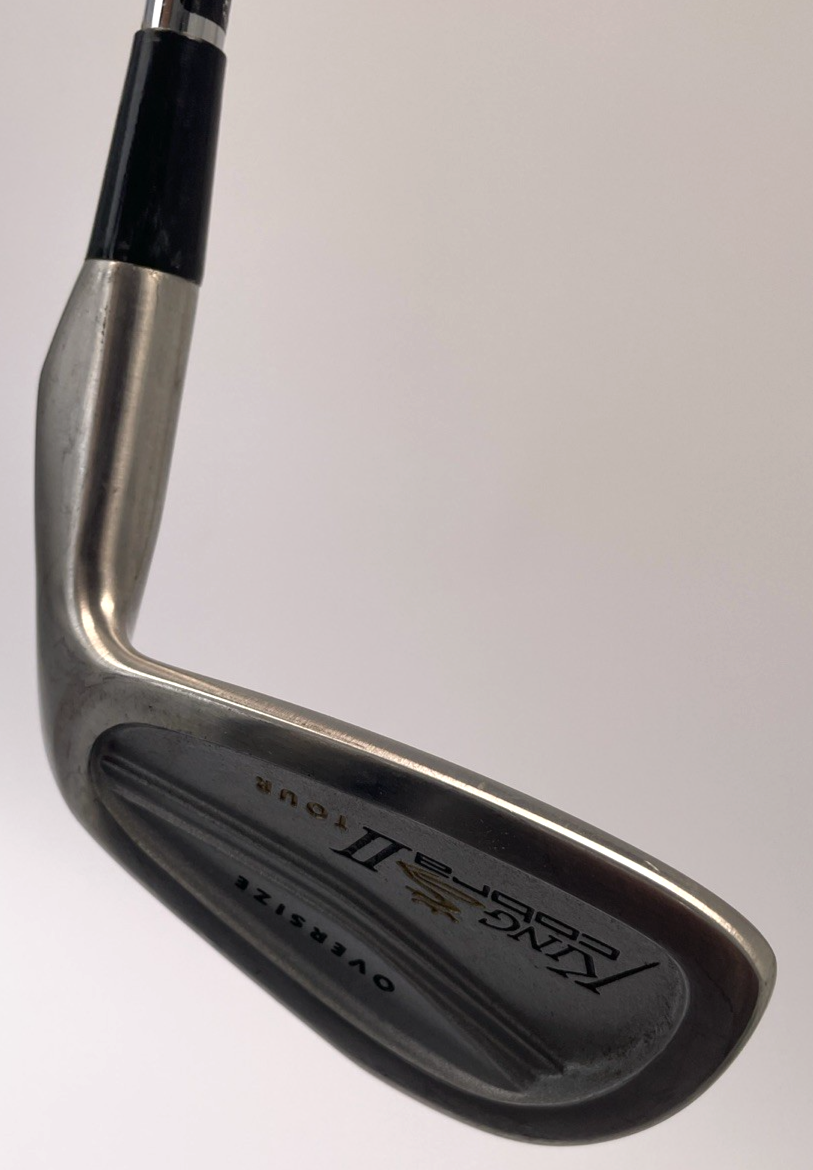 King Cobra II Oversize Tour Single 9 Iron Steel S Flex Bump Shaft Corded Grip RH