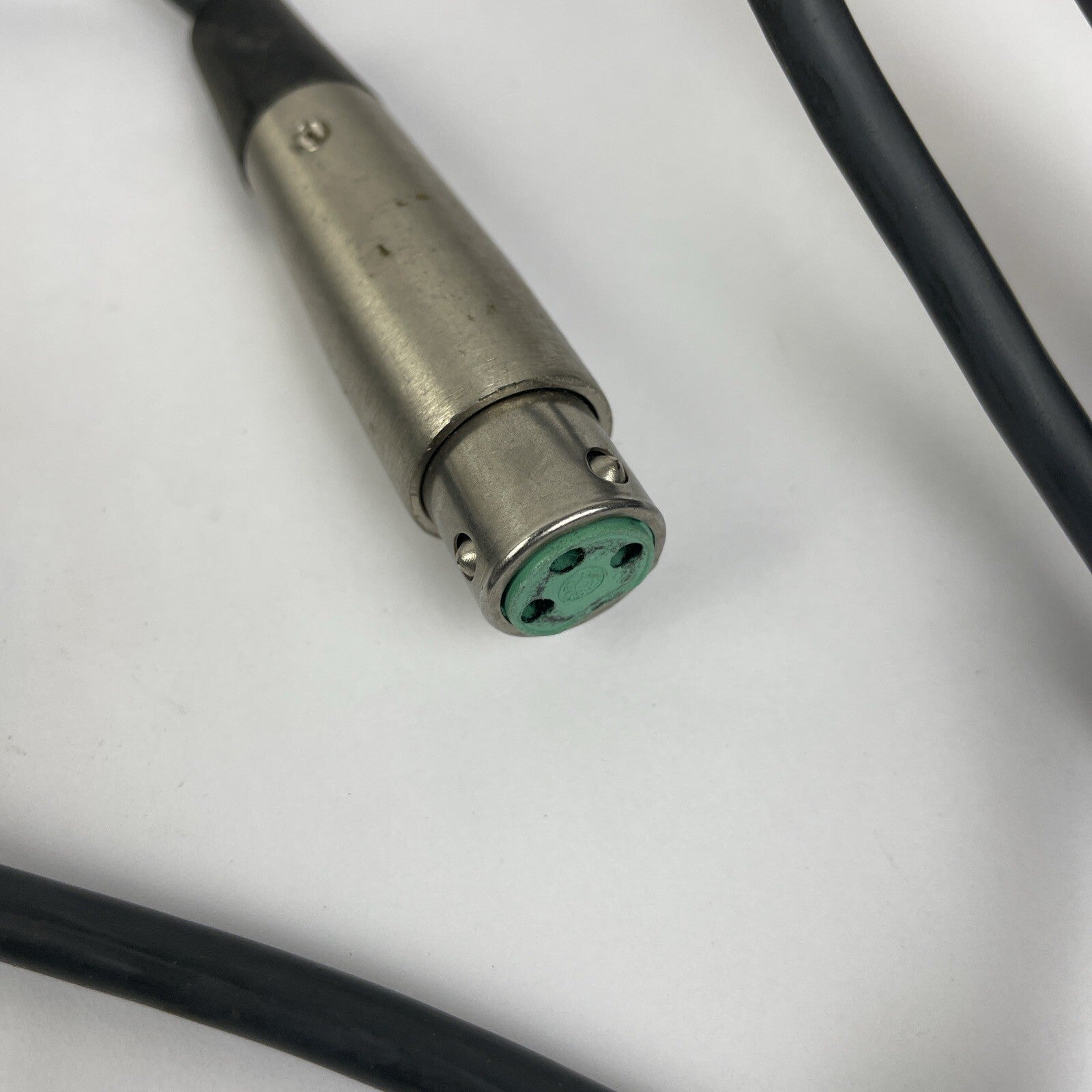 Switchcraft XLR Male to Female 3 Pin Microphone Connector 18' Long Grey Cable