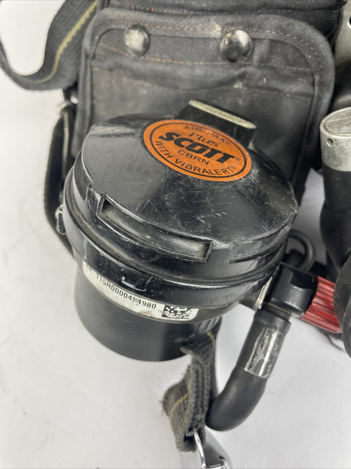 SCOTT SAFETY 4.5 4500 SCBA Air Pack Harness EZ-Flow Air Pak Plus with Sensor   b