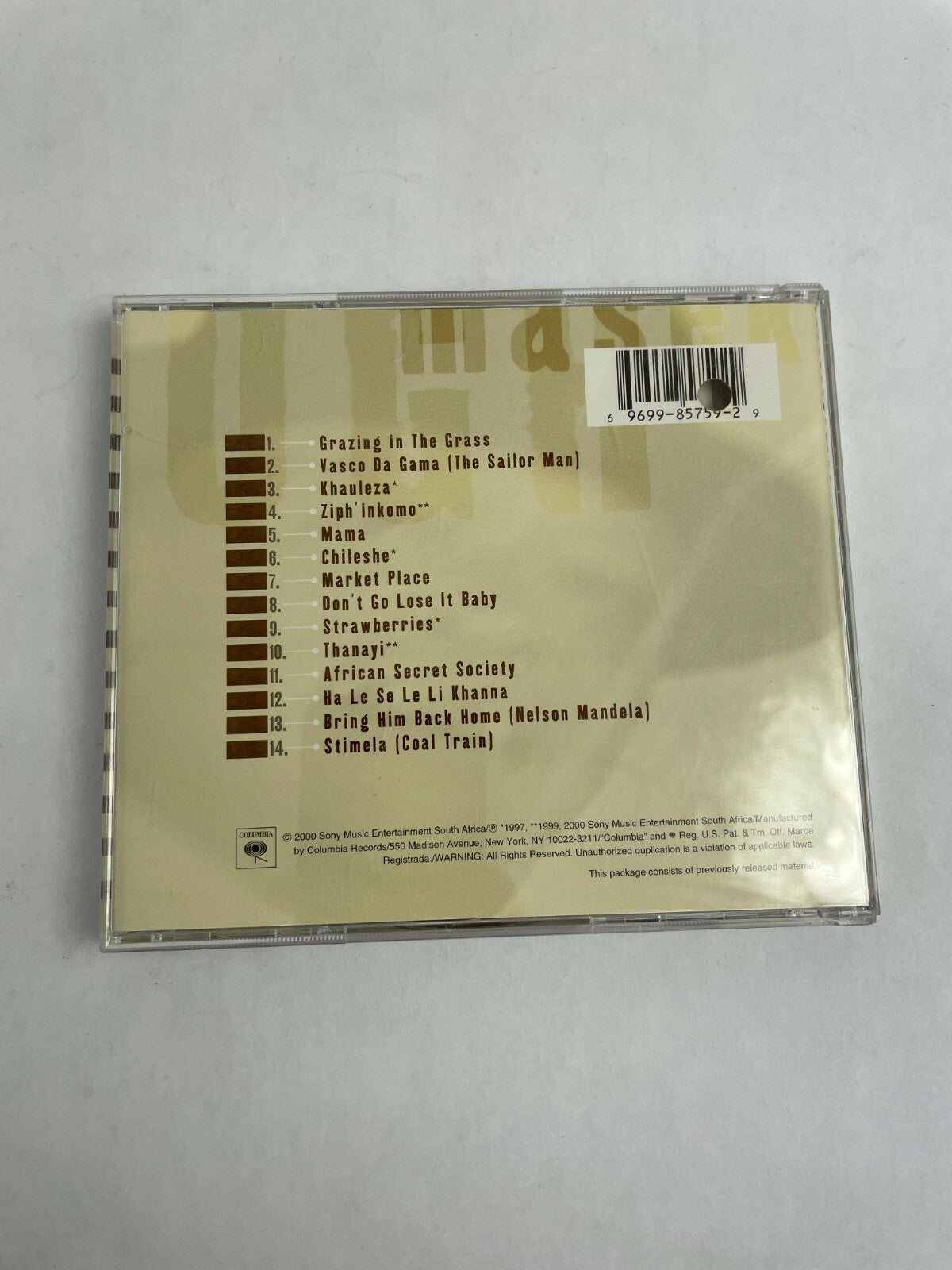 The Best Of Hugh Masekela Grazing In The Grass Q1