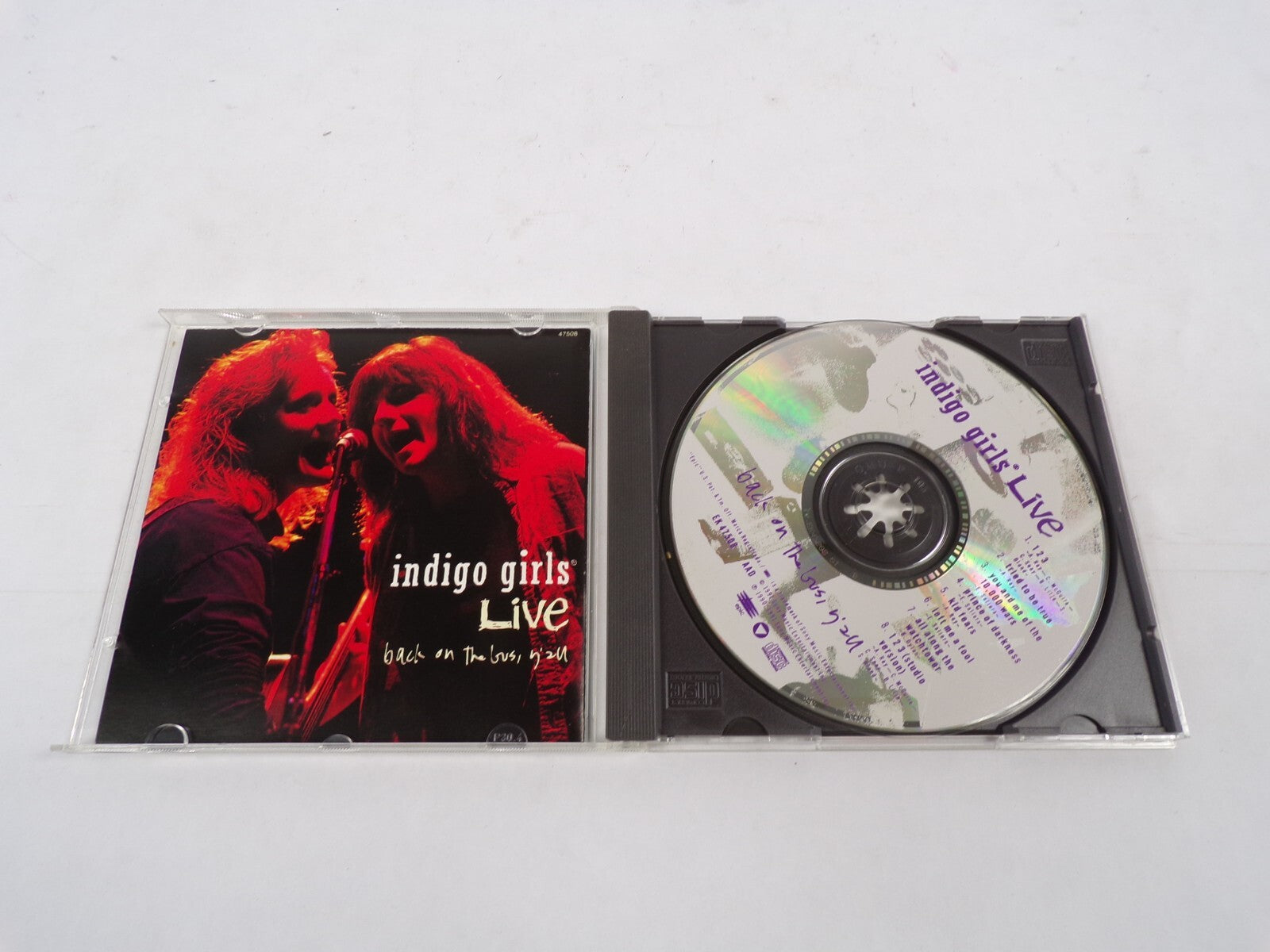 Indigo Girls Live Back On The Bus Y'All Left Me A Fool All Along The Watch CD#26
