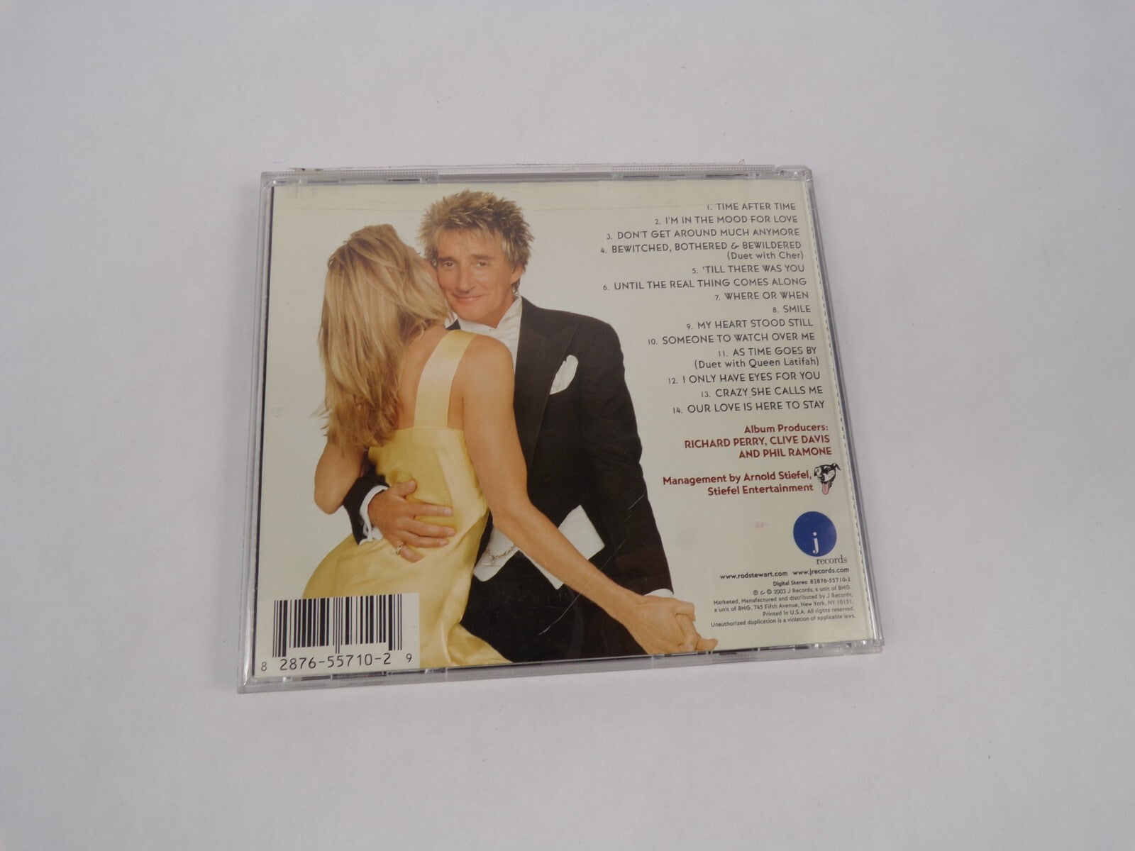 Rod Stewari Time After Time Dont Get Around Much Anymore Till There Was YouCD#63