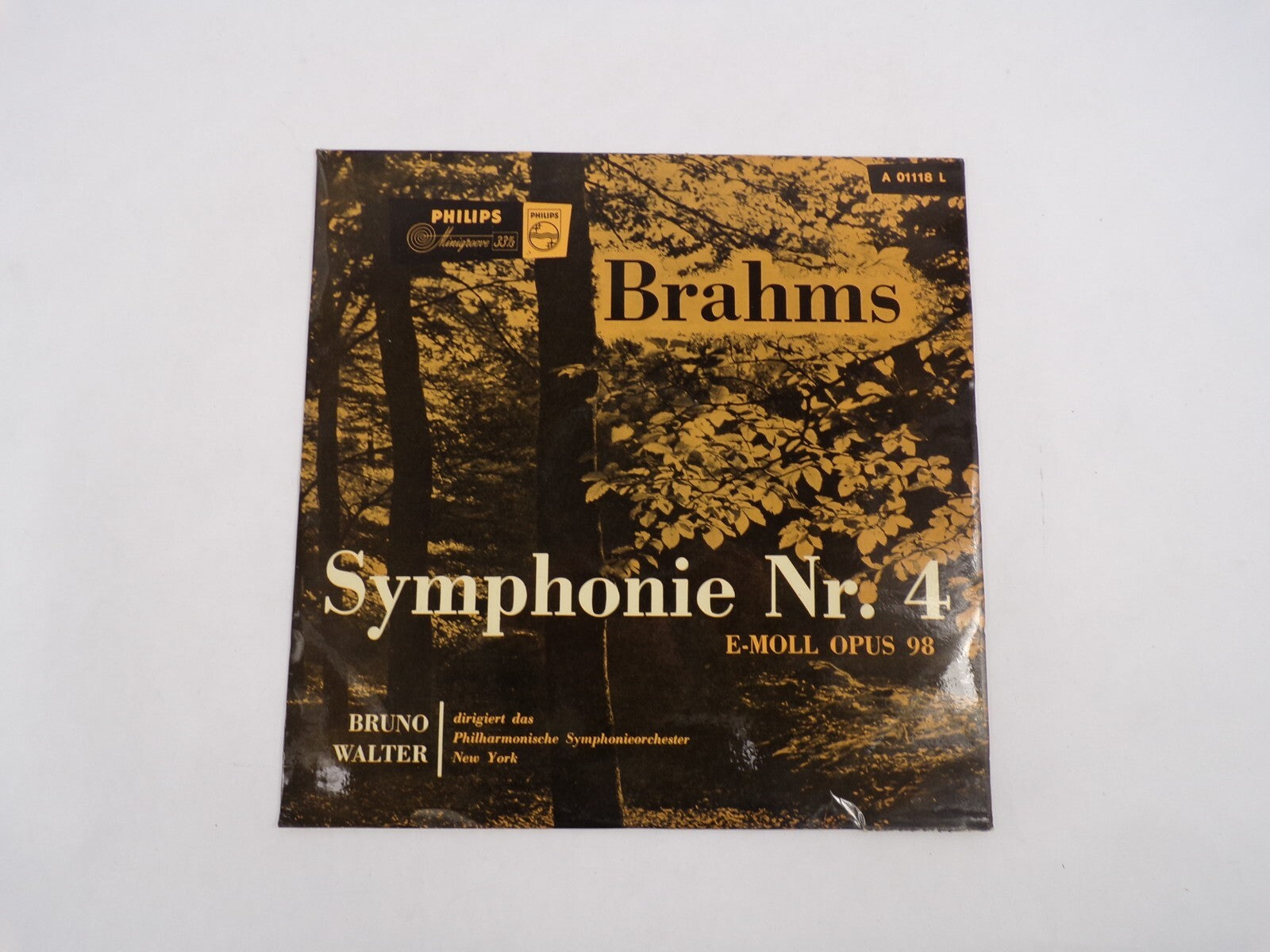 Brahms Symphonie Nr.4 E-Moll Opus 98 Bruno Walter Dirigiert Das Philharmonische