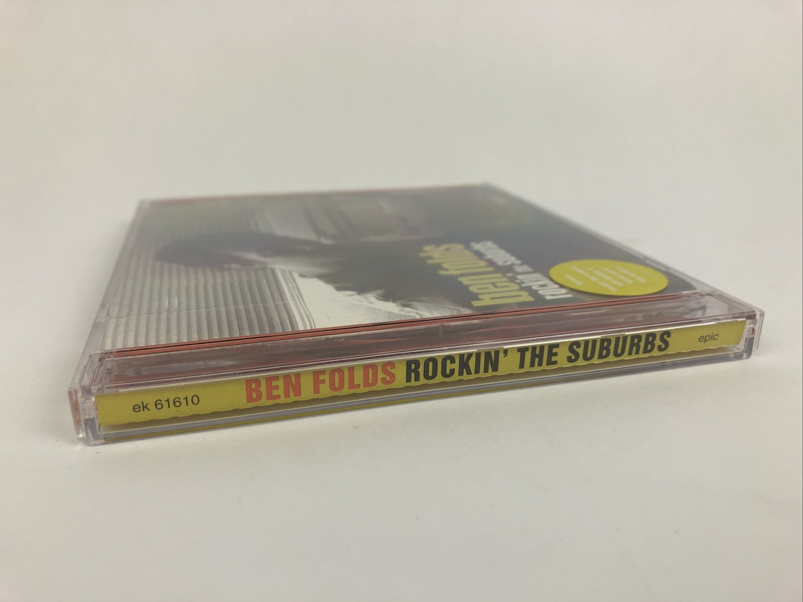 BEN FOLDS " Rockin' the Suburbs " - Music CD  2001-09-11 - Epic Records - #56