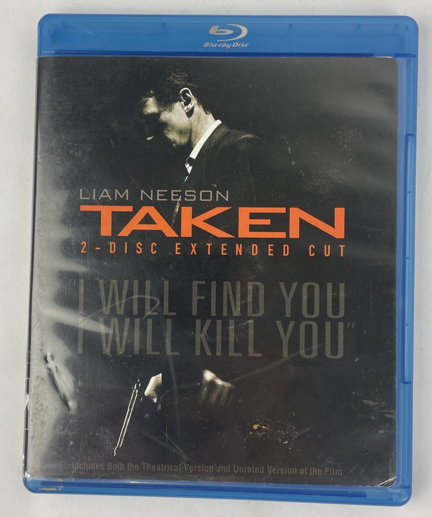Taken ( Two-Disc Extended Cut ) [Blu-ray] Liam NEESON Classic Guaranteed
