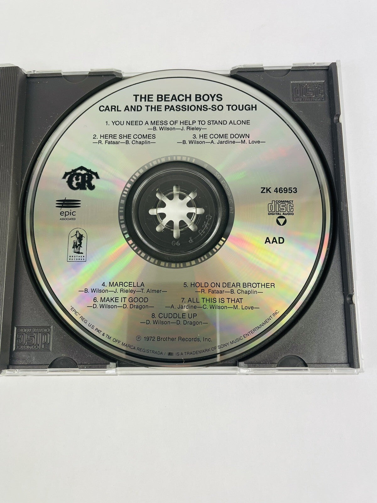 The Beach Boys - Carl and the Passions "So Tough" The Beach Boys CD XTVG #1