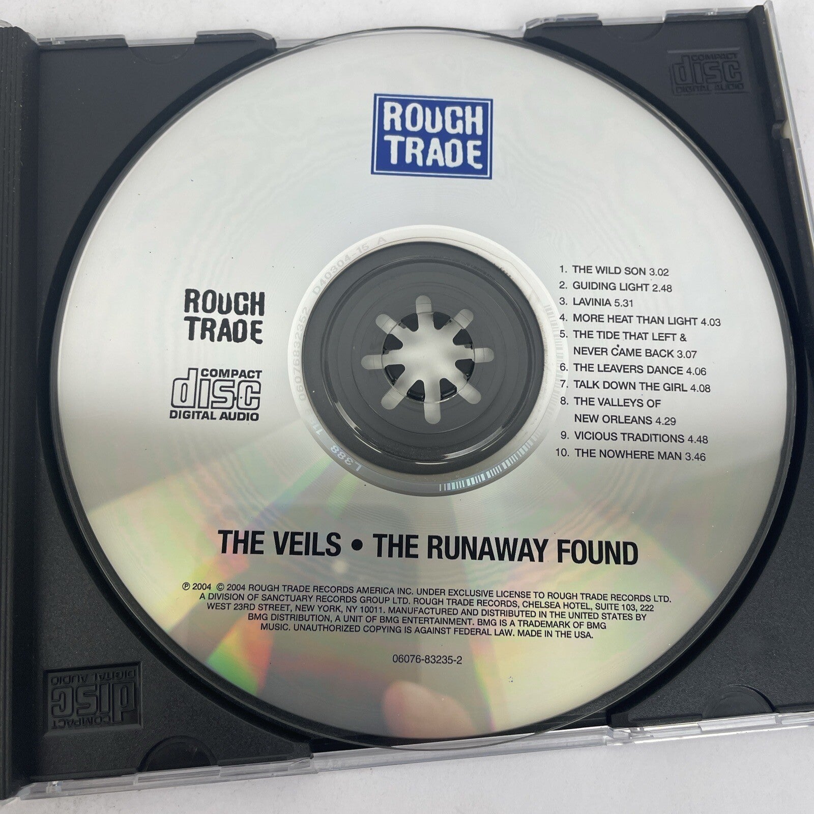 The Veils : The Runaway Found (Digital Audio CD, Apr-2004, Rough Trade Records)