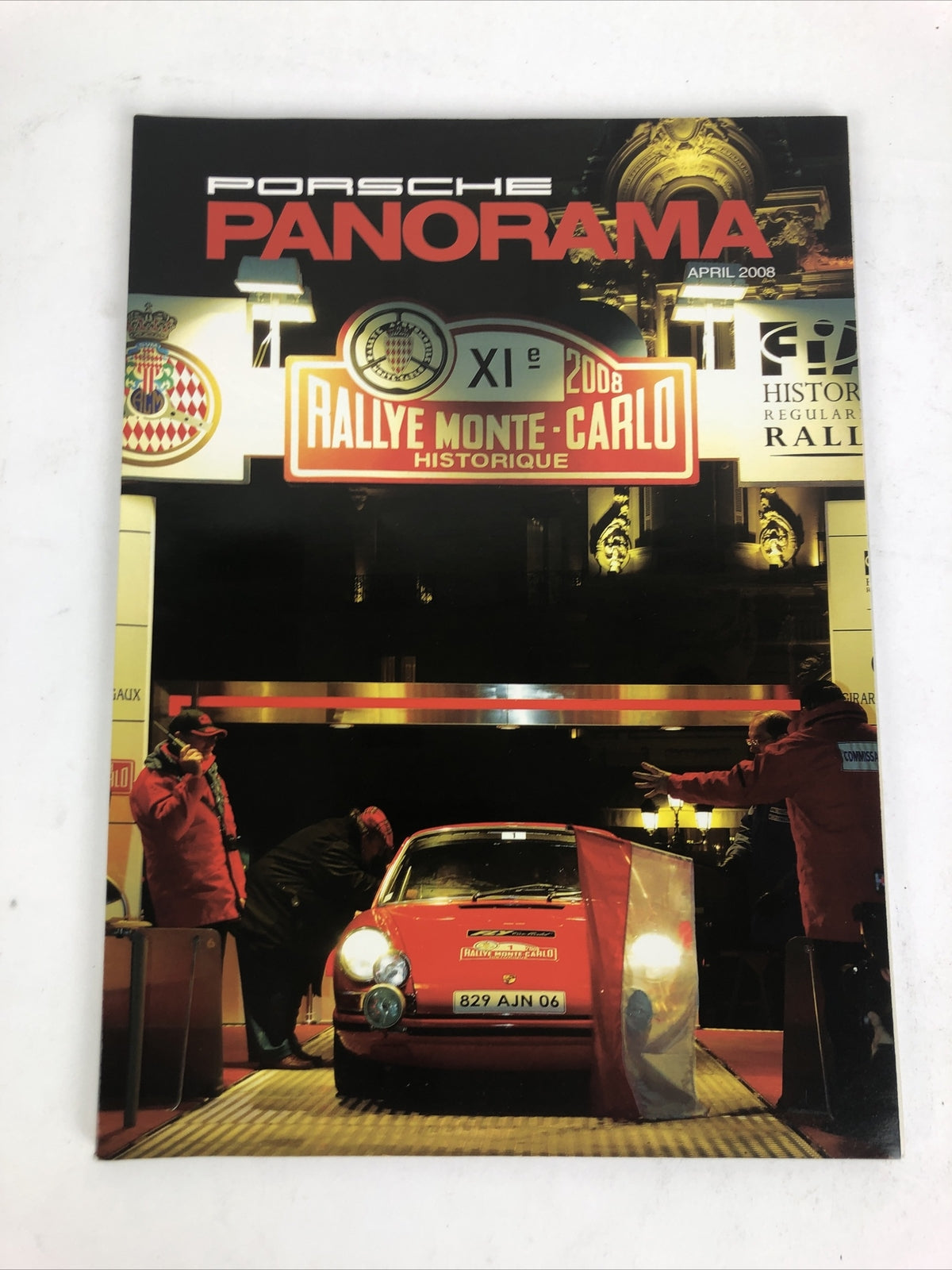 PORSCHE PANORAMA MAGAZINE, APRIL 2008 RALLY MONTE CARLO HISTORIQUE - MINT COND.