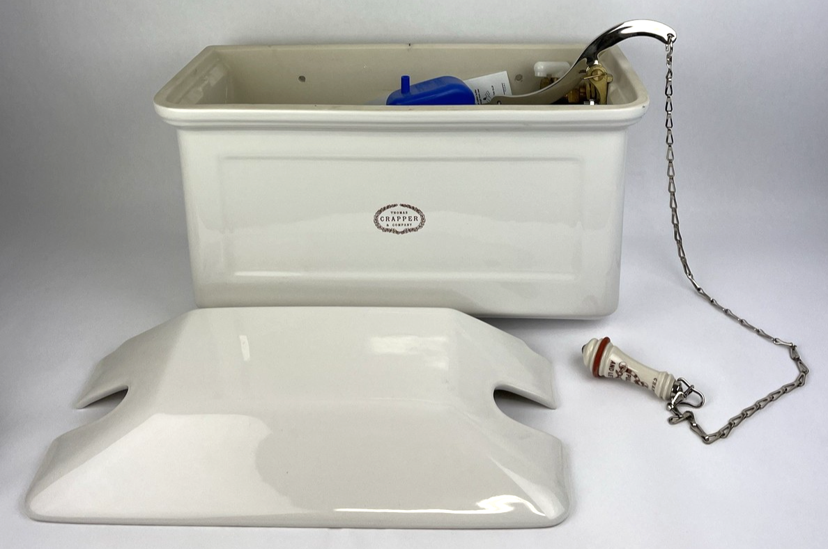 Thomas Crapper & Co Ltd High Level Toilet Water Reservoir /  Tank Only -  Rare
