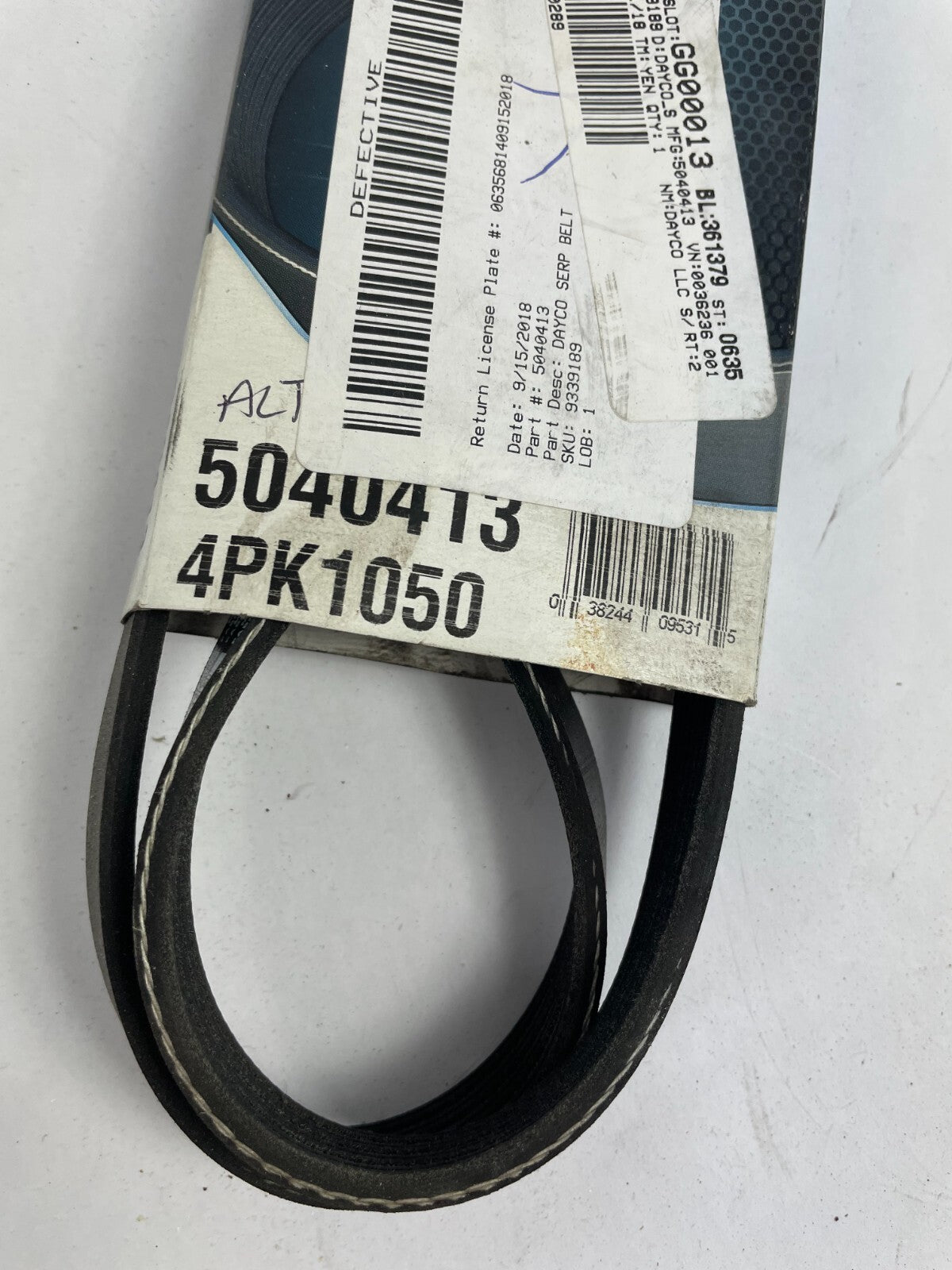 OEM Dayco Poly Rib Drive Rite 5040413 4PK1050 Check Belt Tensioner
