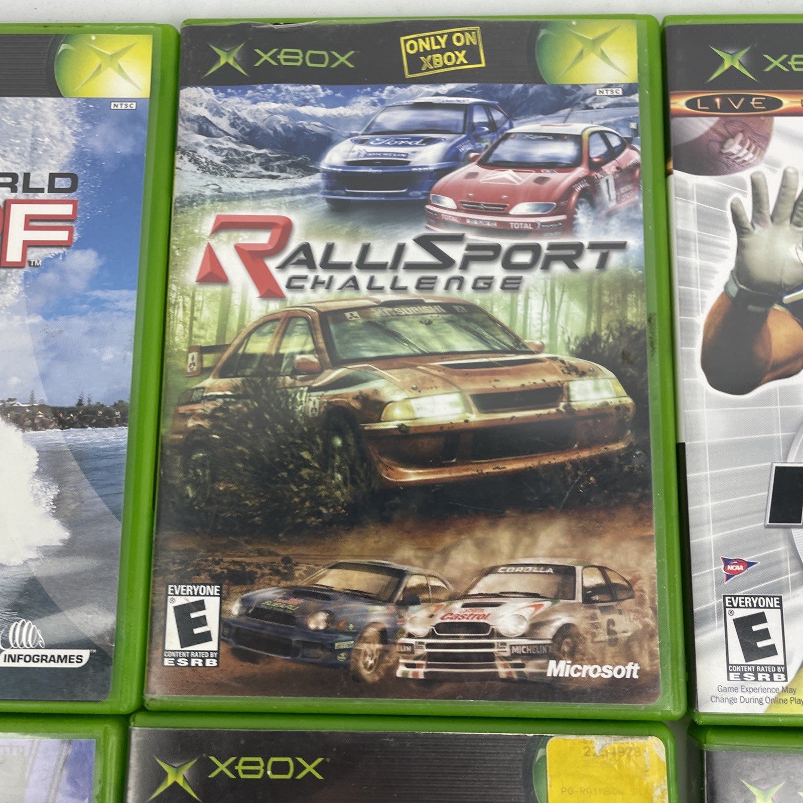 X Box One Games Lot (8) NBA NCAA Football FABLE GTA III Transworld Surf Starsky
