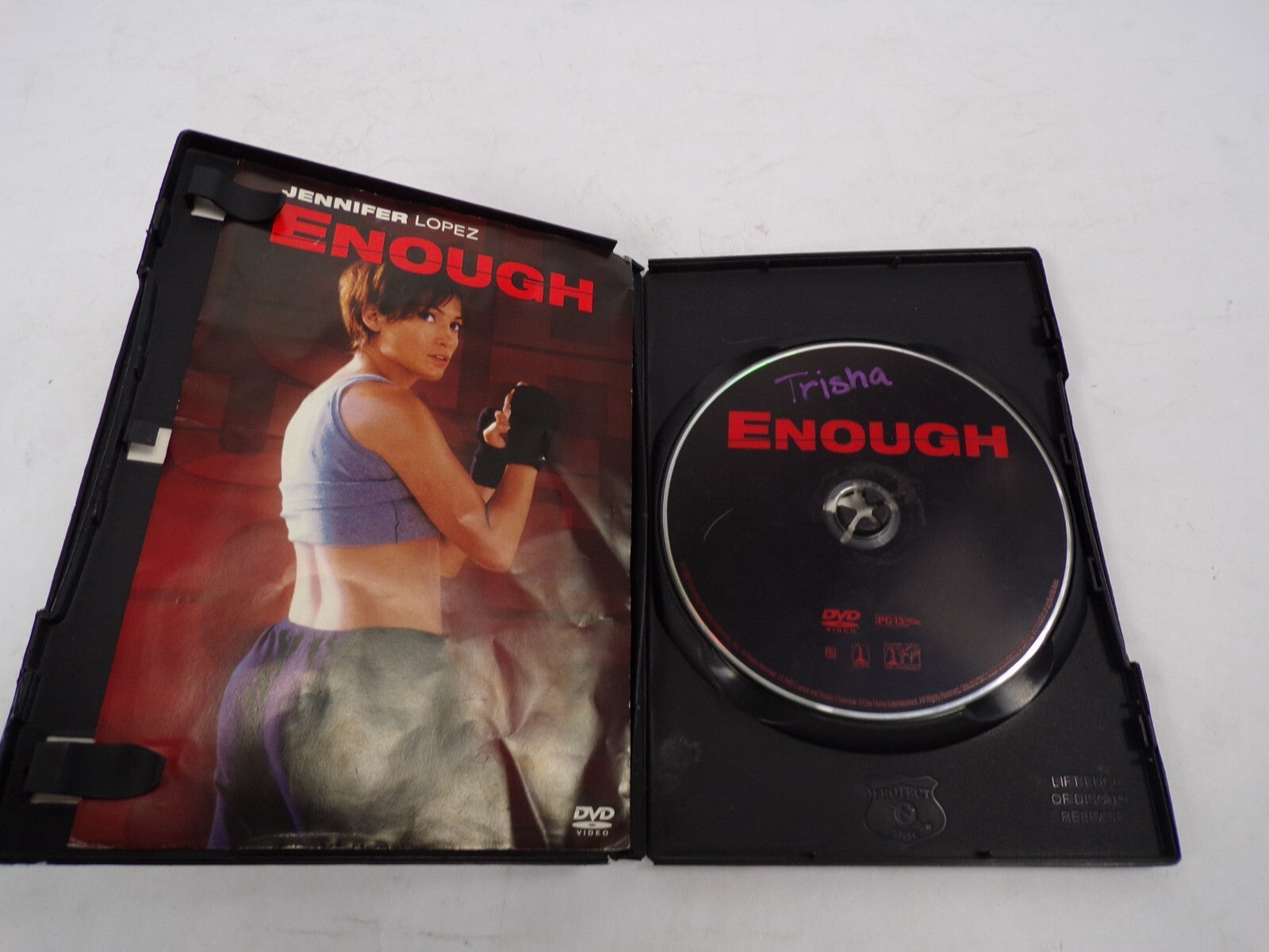 Enough Jennifer Lopez Everyone has a Limit Harrowing High Thriller DVD Movies
