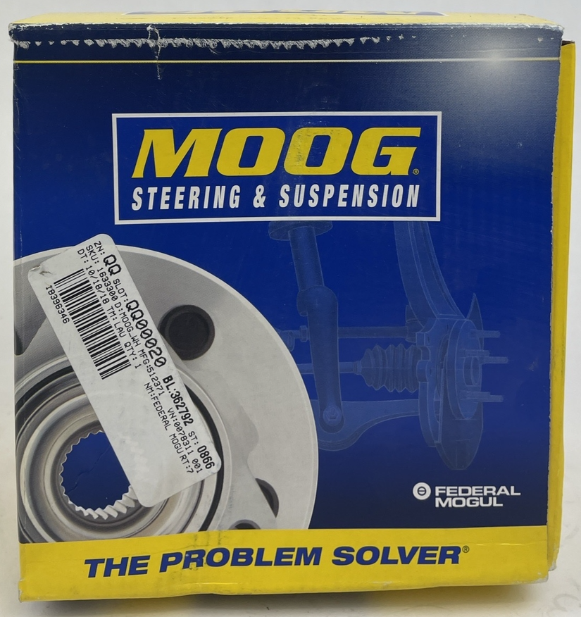 MOOG 512371 rear wheel hub bearing assembly Toyota Yaris 2006-2007