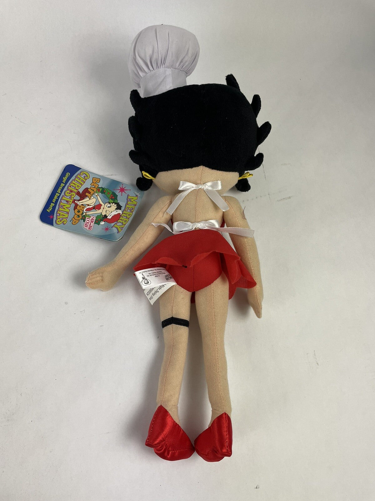 Betty Boop 16" Plush Ginger bread baker Betty  Merry Messages Christmas 2009 NWT
