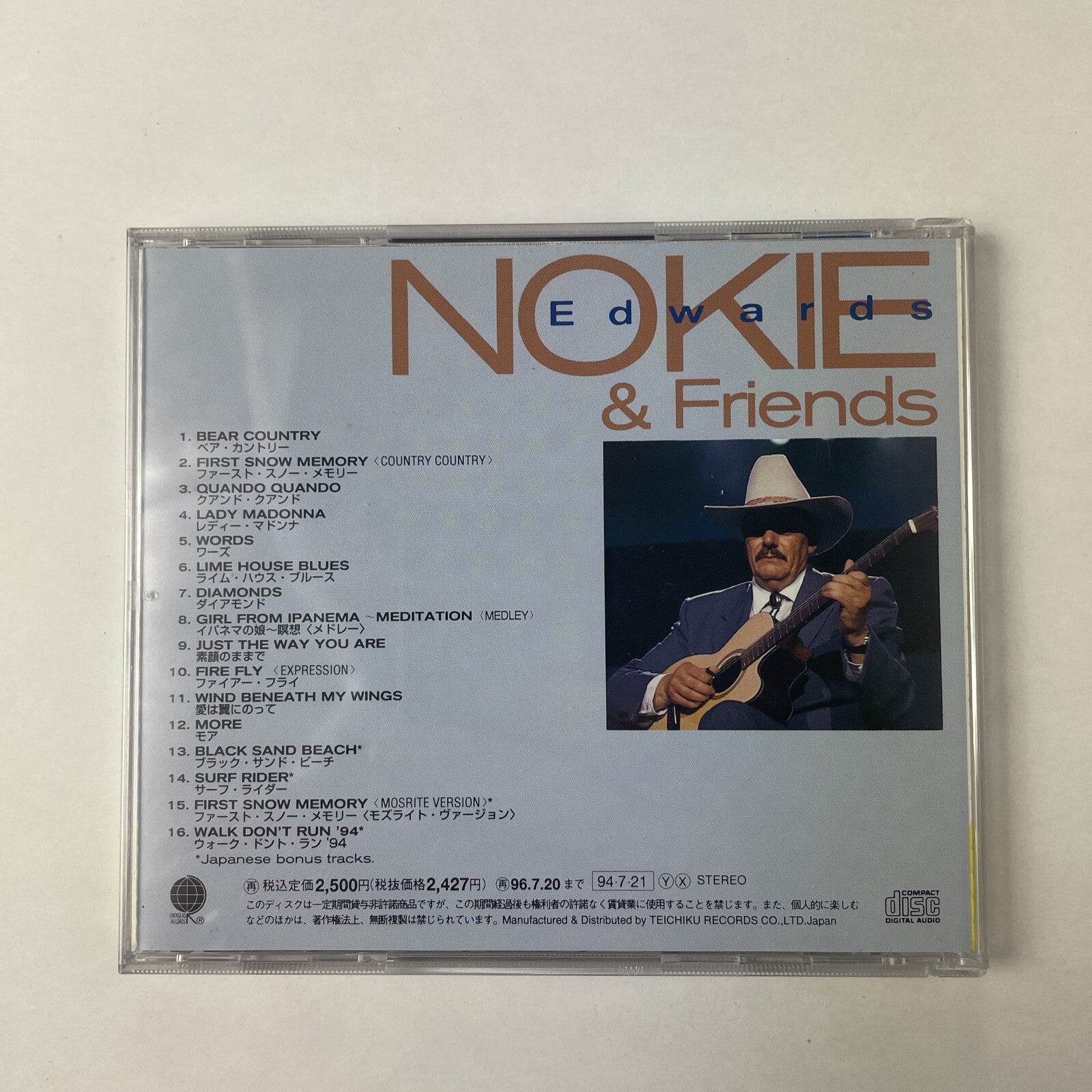 Nokie Edwards - Nokie & Friends CD Japanese Import  #17