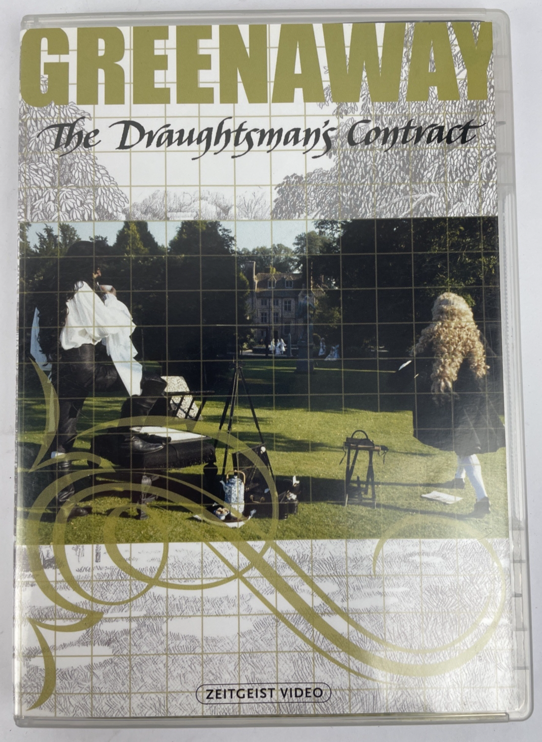THE DRAUGHTSMAN'S CONTRACT PETER GREENAWAY EIGHTIES PERIOD DRAMA UK DVD. MINT