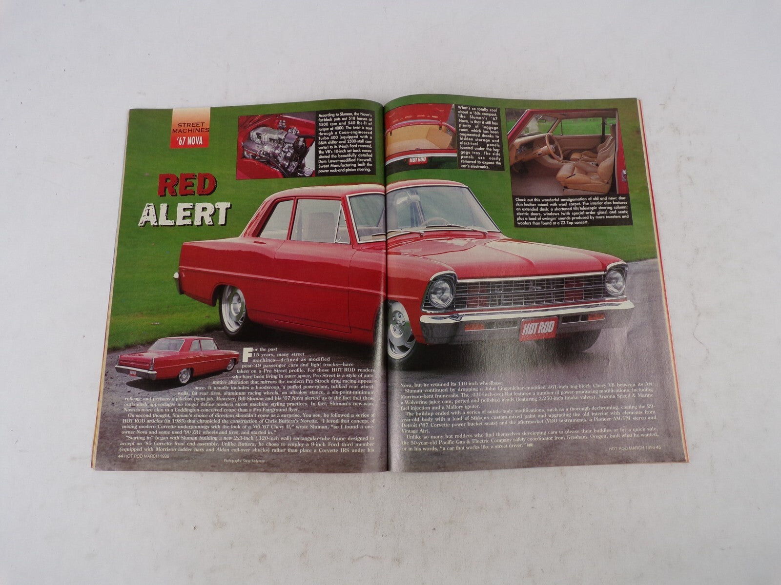 March 1996 Hot Rod New Performance Parts Guide Exclusive! 3000 Horsepower! GM's