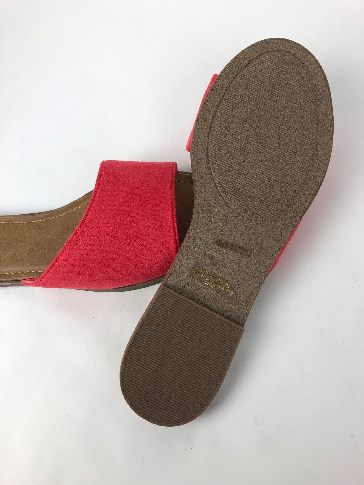 Sunny Feet Hippie-10M Red / Pink Summer Padded Open Toe Women’s Sandals  