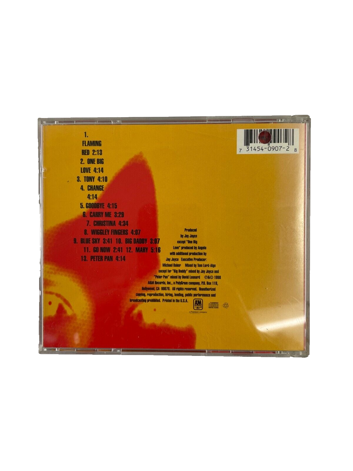 Patty Griffin Flaming Red One Big Love Tony Change Goodbye Carry Me Go Now #F-G