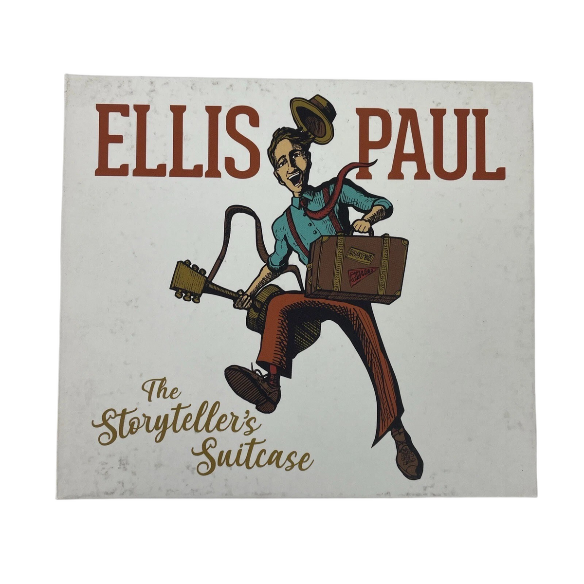 The Storyteller's Suitcase [ Digital Audio CD ] Ellis Paul -2019 Rosella Records