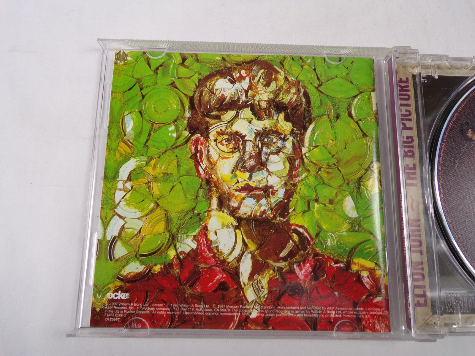 Elton John The Big Picture Long Way From Happiness Live Like Horses CD#57