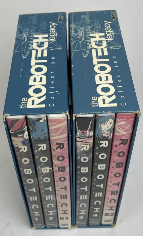 Robotech The Macross Saga Legacy Collection DVD Box Sets Volumes 1-2 ADV Films