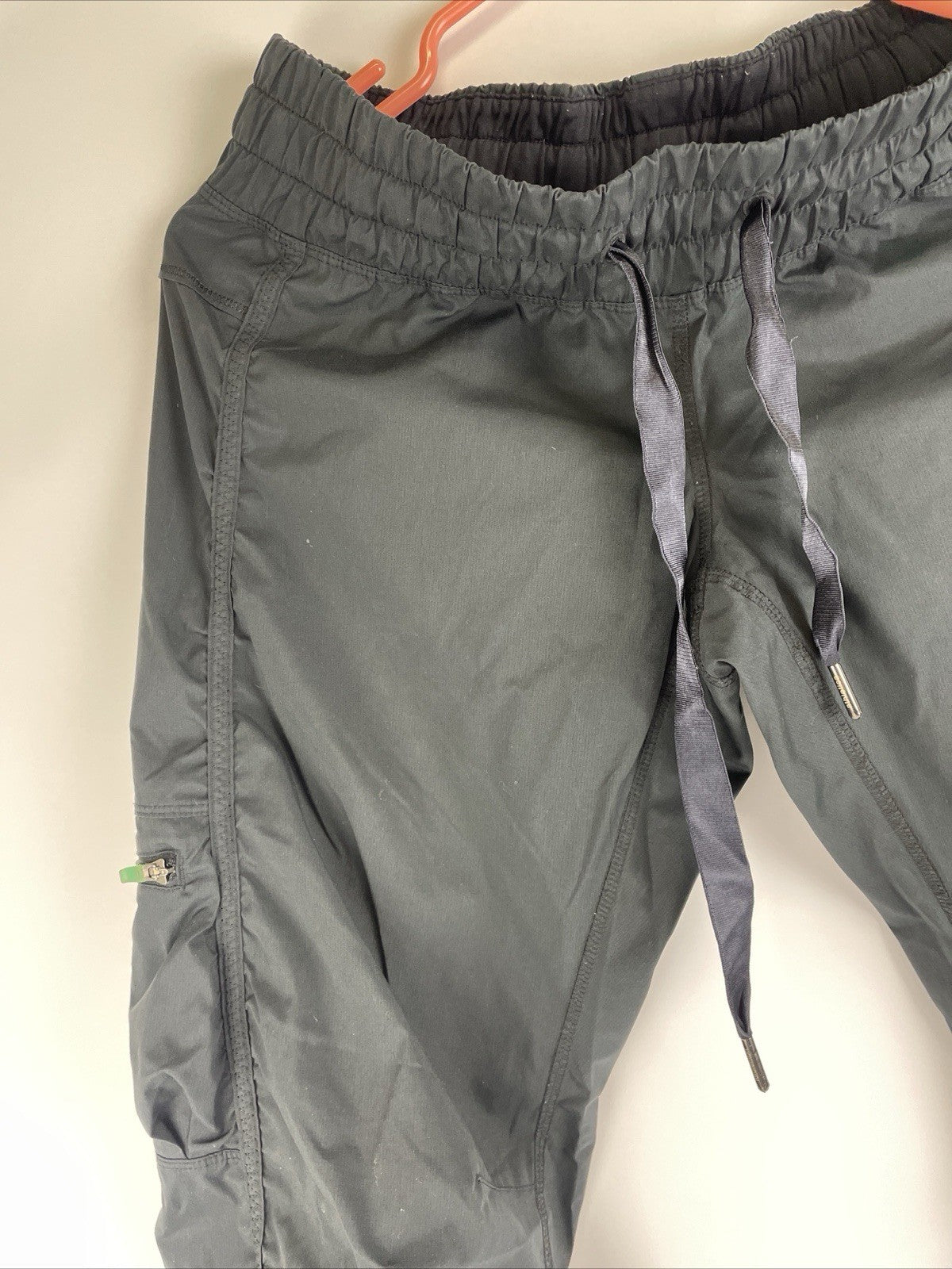 Lululemon Dance Studio Cargo Pant Women's Sz 4 Relaxed Fit Black Athleisure Y2K