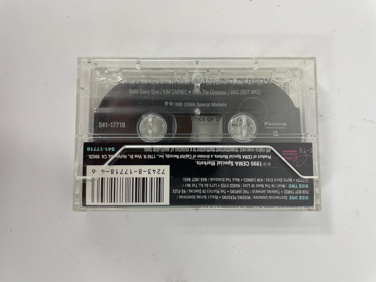 Rock of the 80s – Volume Two Sly Fox Re-Flex The Vapors Kim Carnes #Cassette