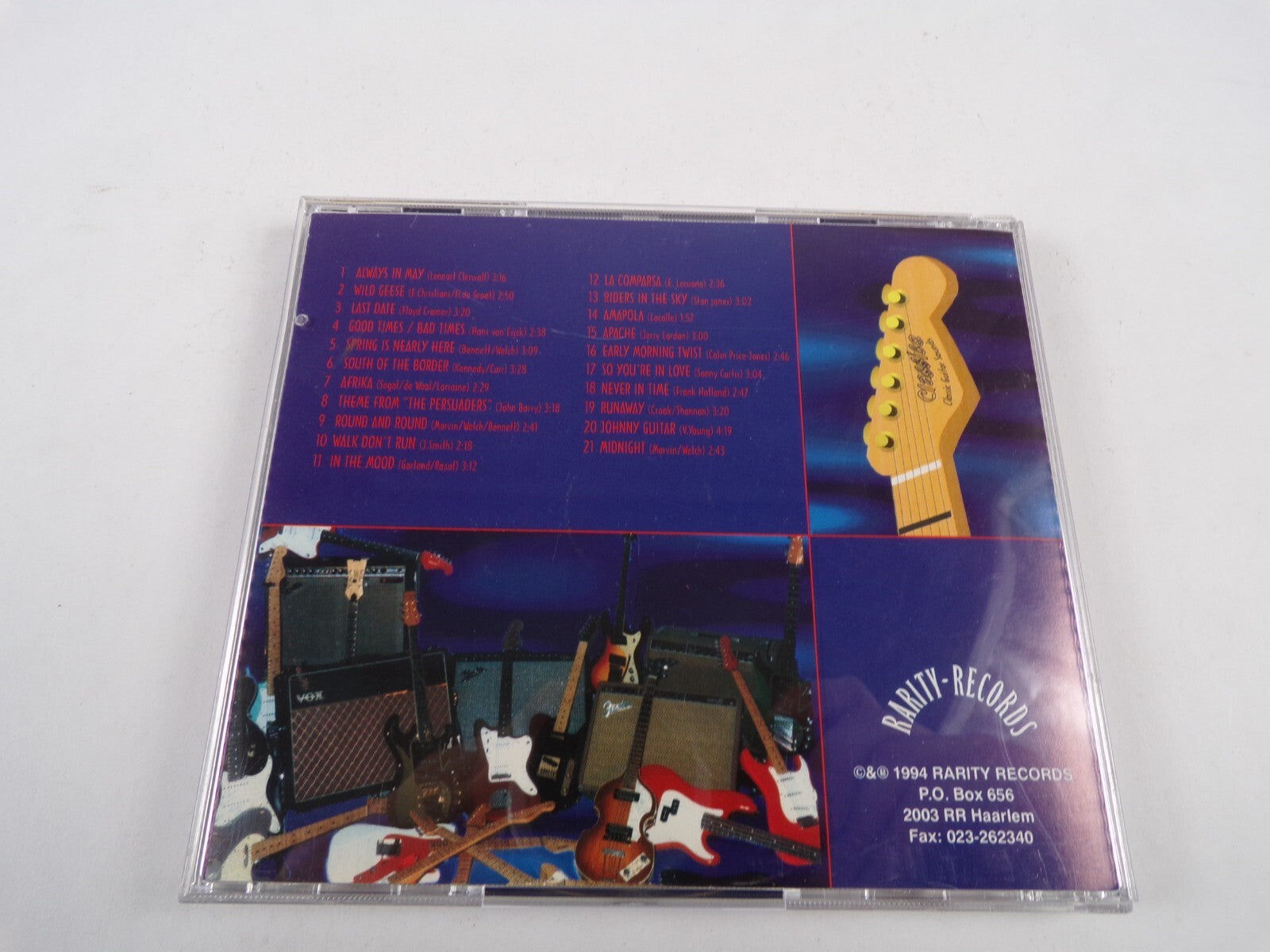 The Classics Guitar Sounds 21 Great Instrumentals In The Mood CD#10