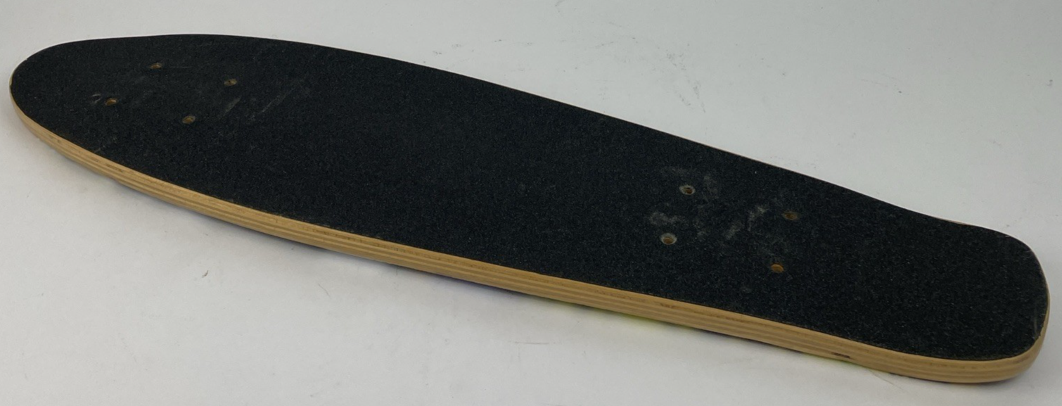 Penny Style Wood Cruiser Skateboard Deck w Griptape Purple Elephant 23" x 6"