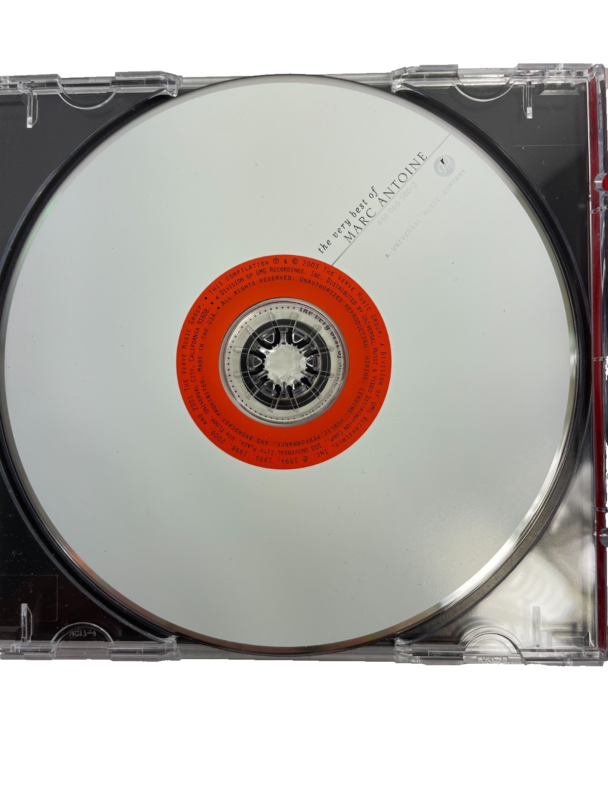 The Very Best of Marc Antoine Latin Quarter Madrid Mas Que Nada Unity CD#6