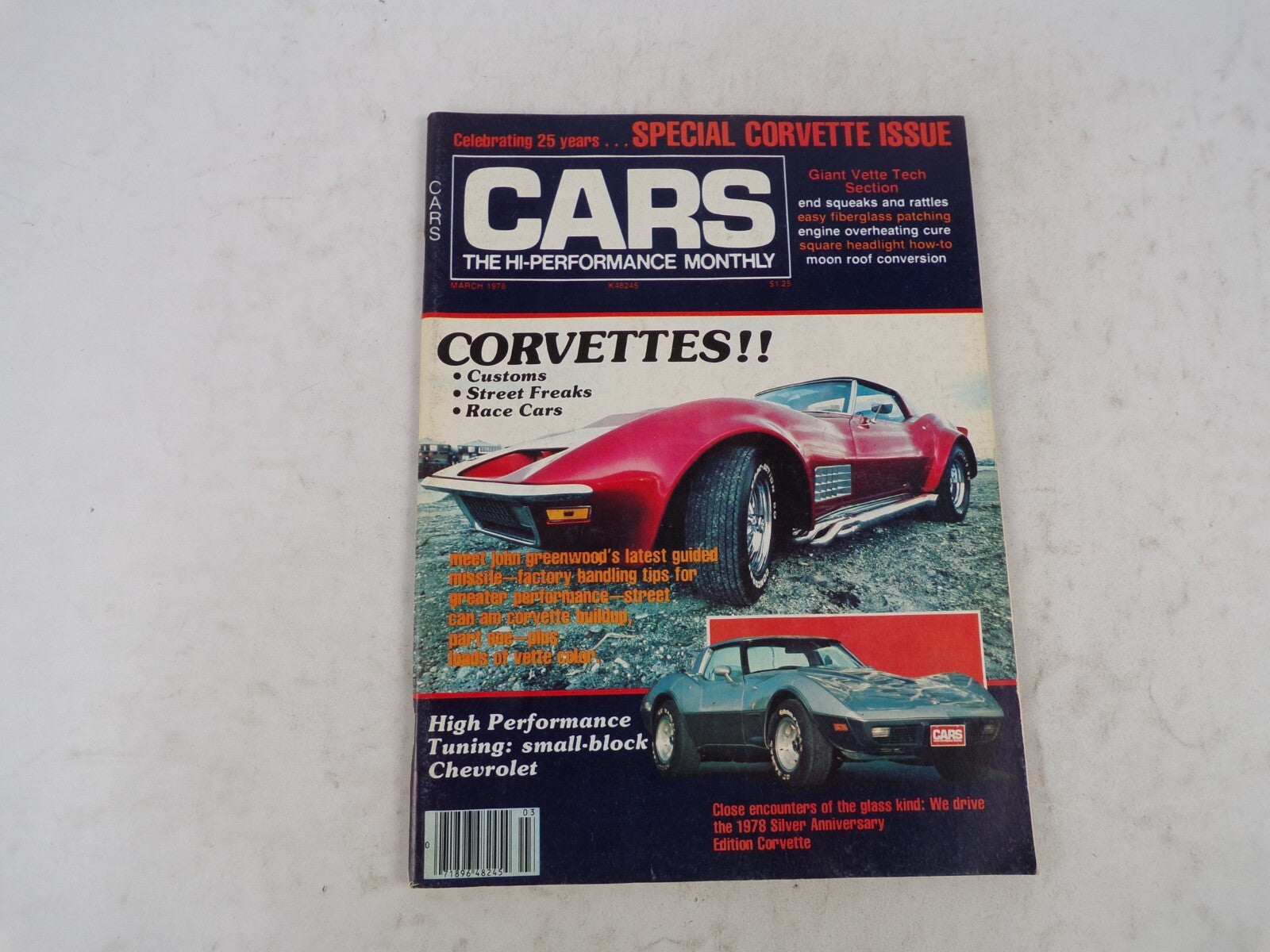 March 1978 Cars Hi-Performance Gian Vette Tech Section End Squeaks And Rattles