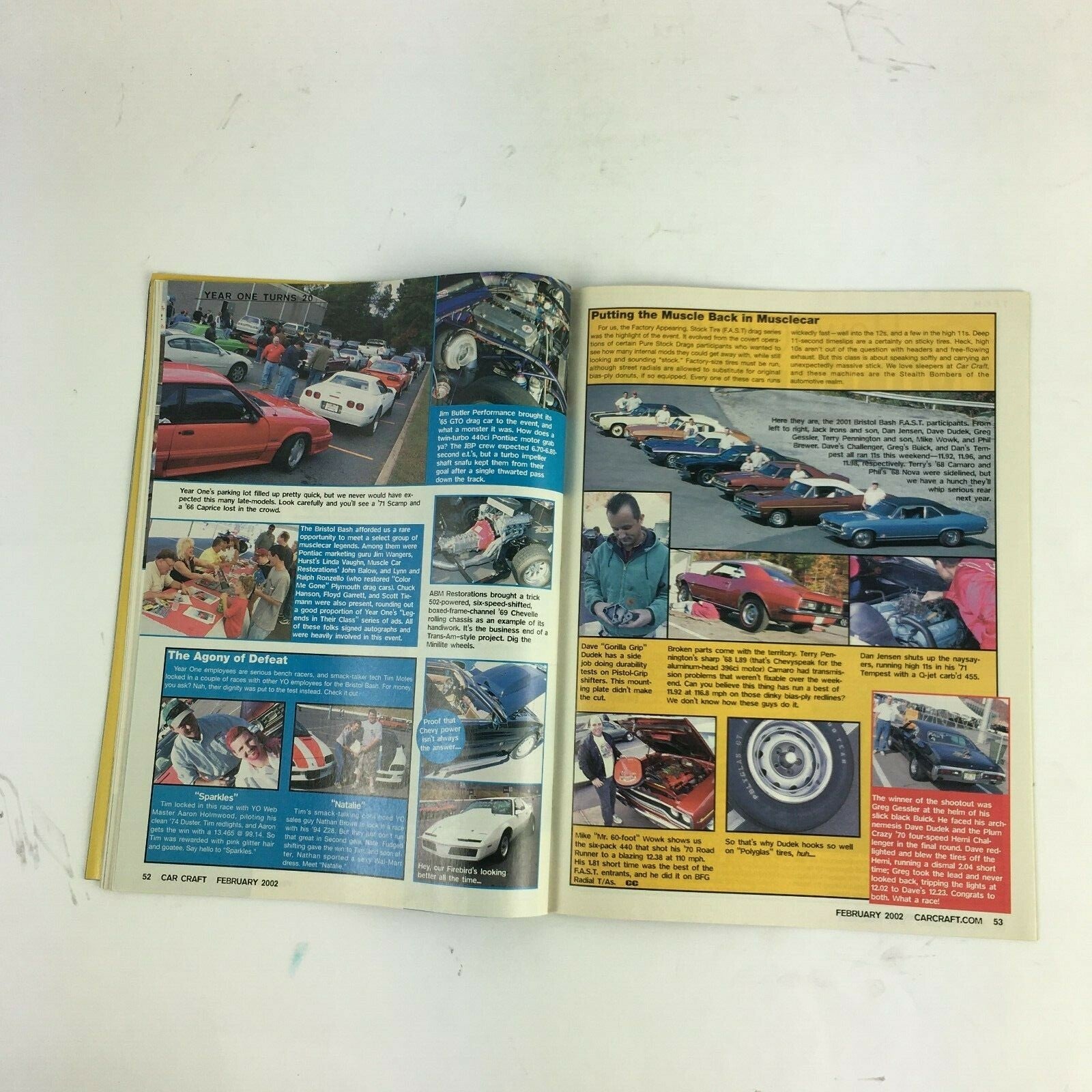 February 2002 Car Craft Magazine 25 Tips For 25 Bucks Interview With NHRA Prez! 