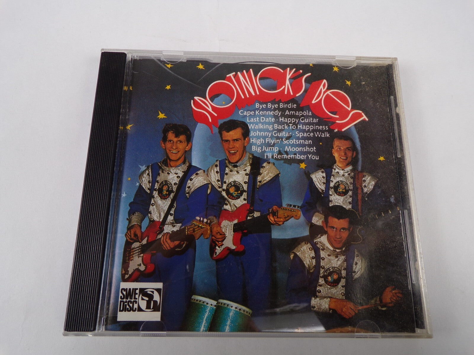 Spotnicks' Best Moonshot Cape Kennedy Amapola Johnny Guitar Last Date CD#61