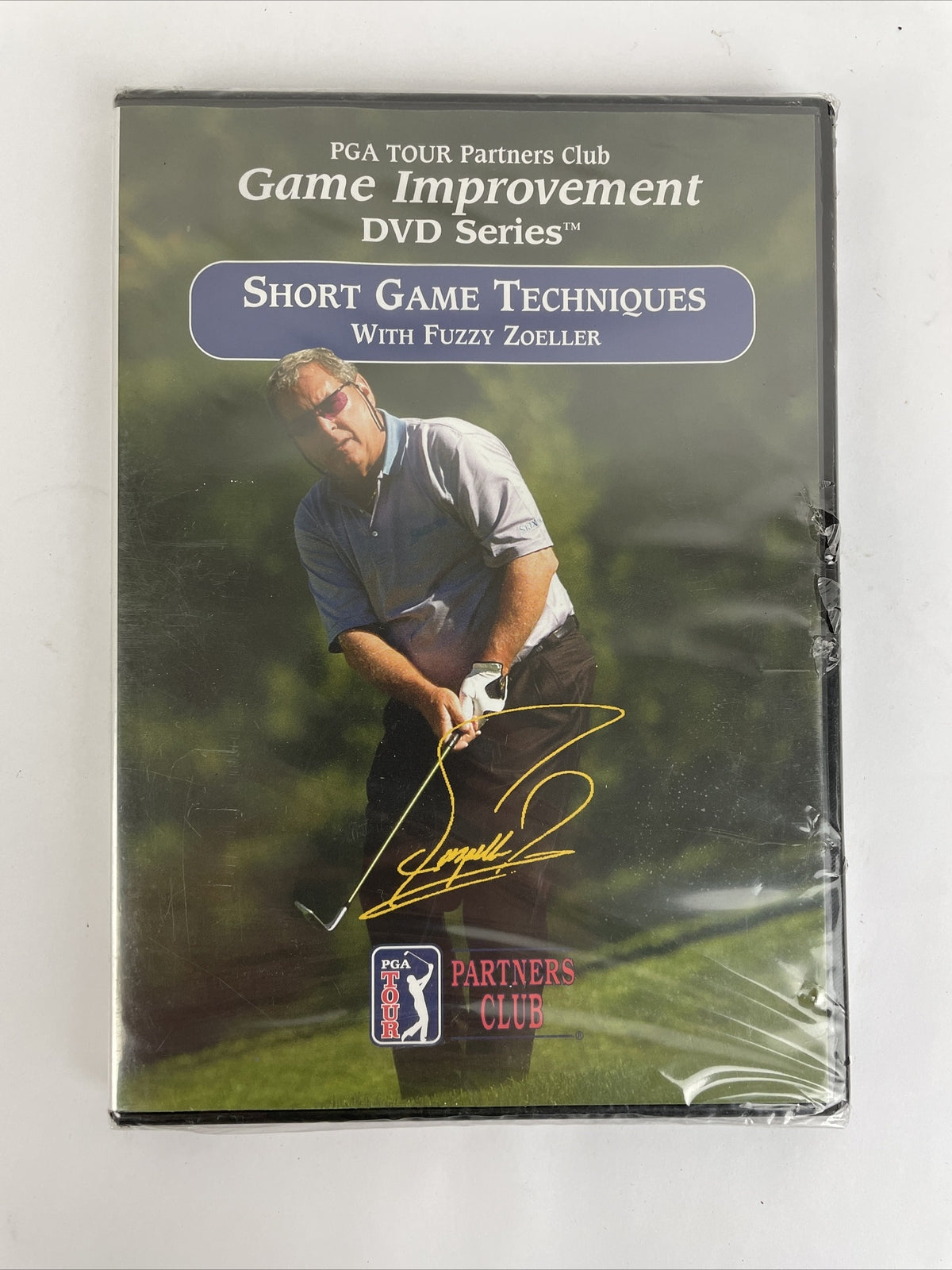 PGA Tour Partners Tour short game techniques golf DVD Fuzzy Zoeller instructional training video golf practice disc