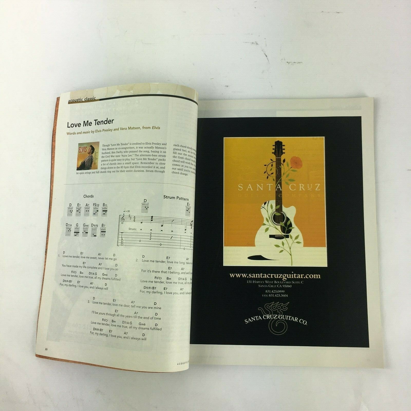 June 2006 Acoustic Guitar Magazine Ben Harper Gearvana Bryan Sutton Taylor