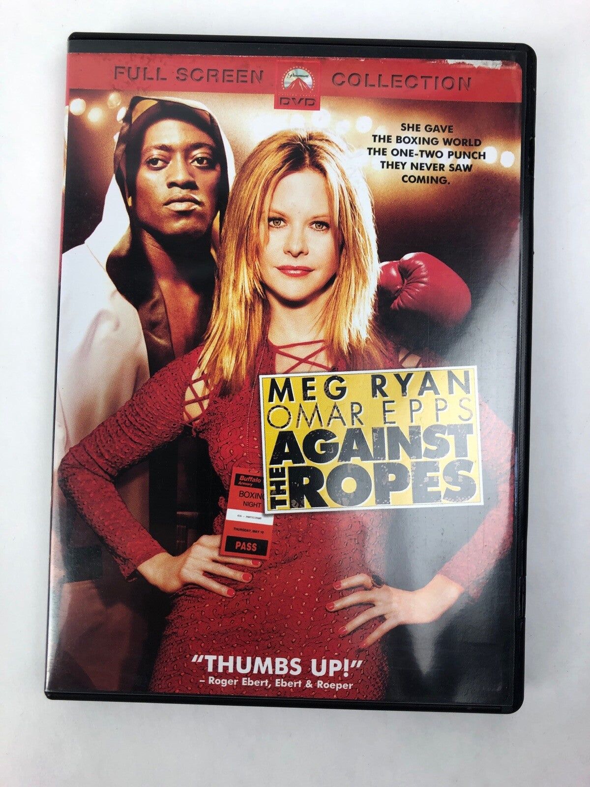 Against the Ropes (DVD, 2004, Full Frame) Meg Ryan Omar Epps Mint Disc FSTSHP