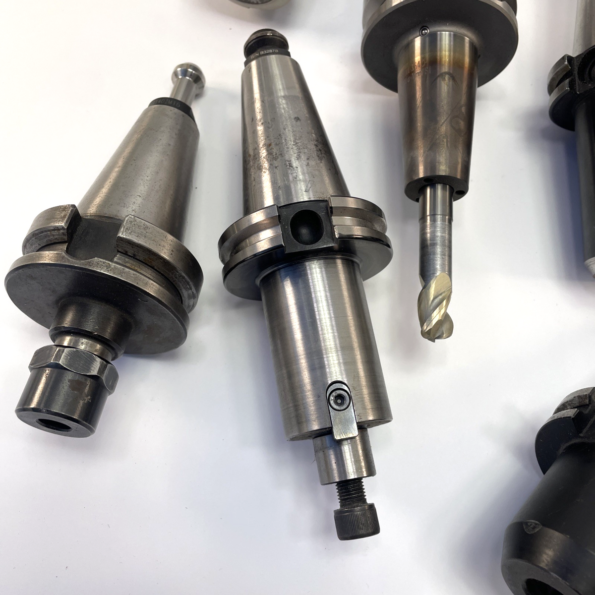 Lot of 10 CAT40 BT40 end mill Tool Holders Toolholders CAT 40 Techniks SYIC +