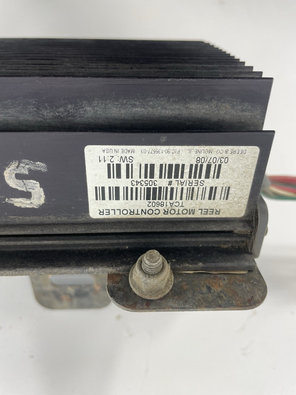 John Deere TCA18602 Control Assembly With Bracket