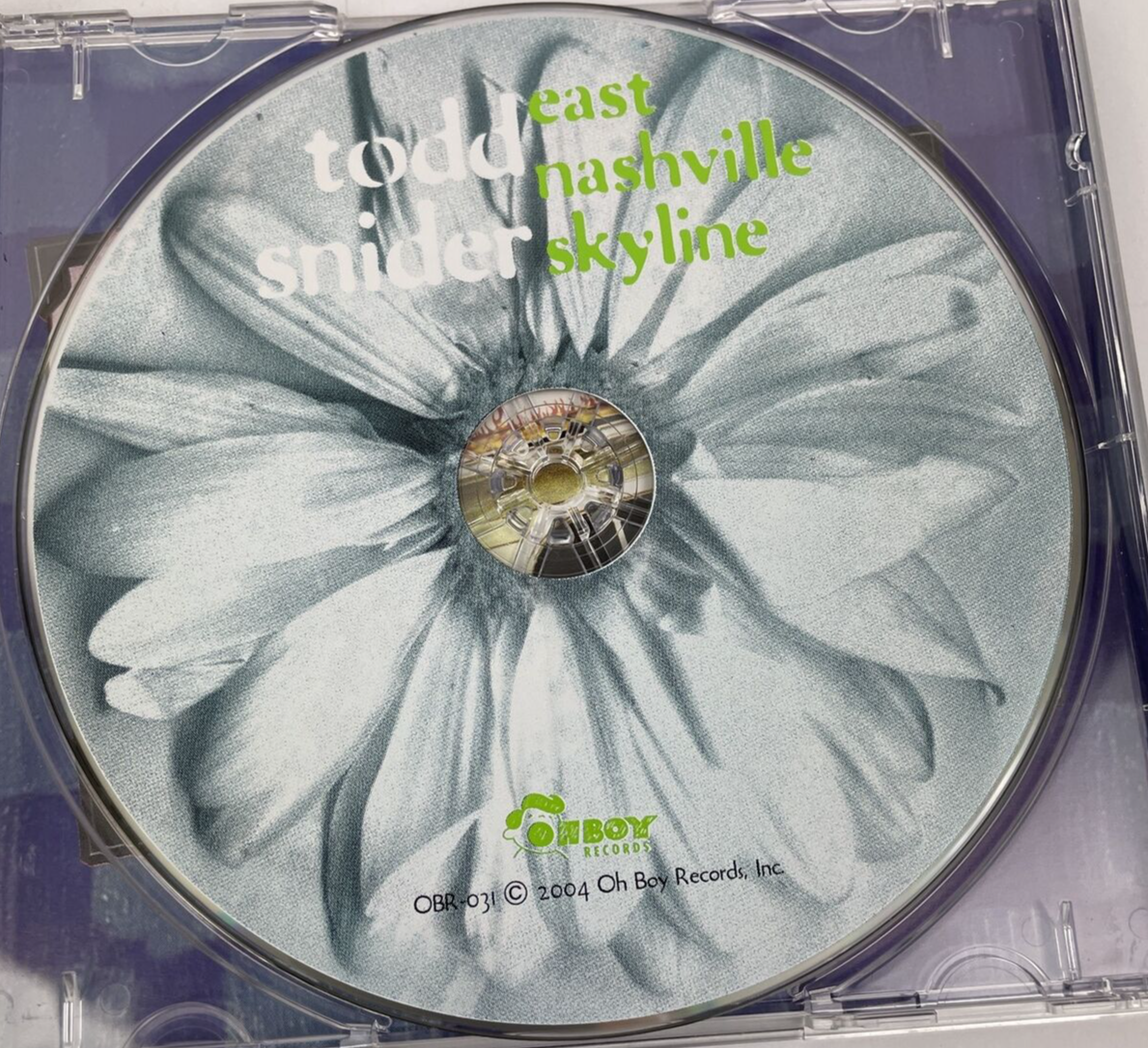 Todd Snider CD East Nashville Skyline 2004  2004 OH BOY Records - Mint Disc    S