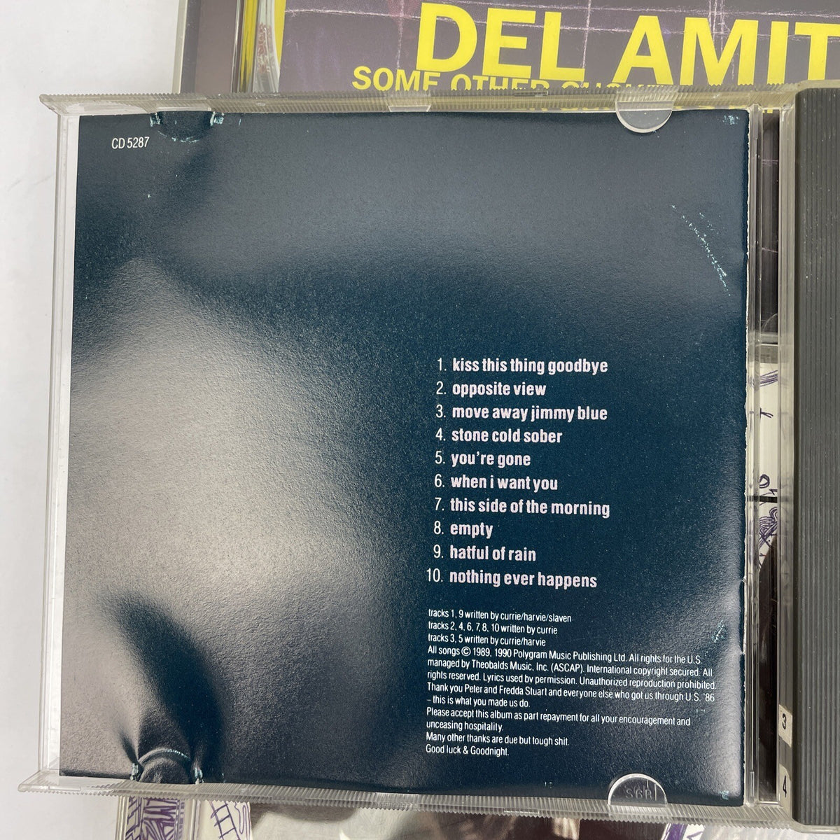 del Amitri cd lot of 3  some other suckers change everything TWISTED Waking Hour