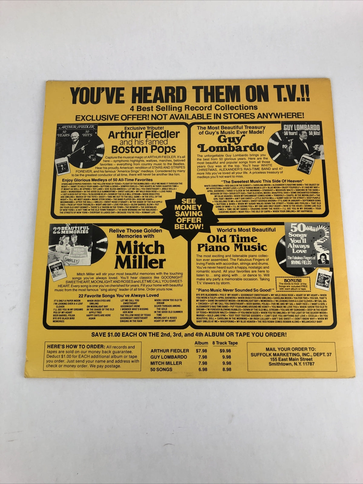 The Best of Glen Miller Vinyl Record LP RCA DVM 1-0270 * Free shipping