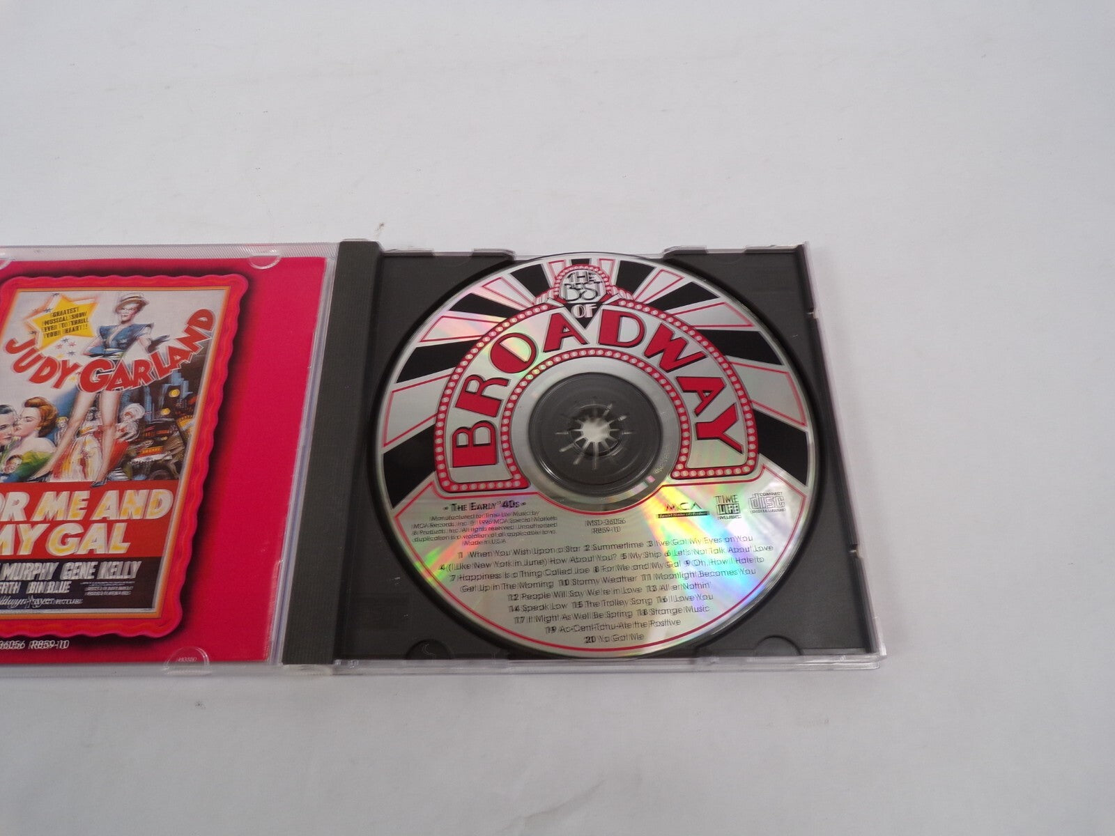 Greay Showstoppers From Stage & Screen Broadway The Early 40's #CD29